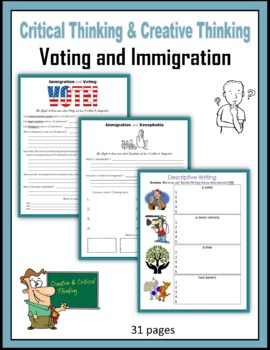 Preview of Critical Thinking - Voting and Immigration
