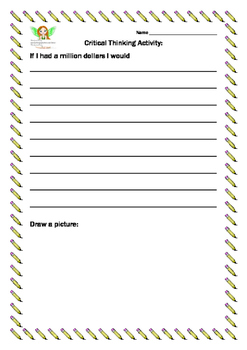 Preview of Critical Thinking Worksheets 1