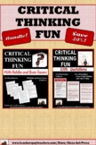 critical thinking printable worksheets