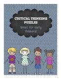 Critical Thinking activities Writing Perfect for Substitut