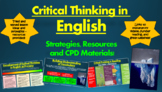 Critical Thinking in English: Strategies, Resources, and C