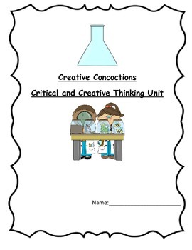 Preview of Critical and Creative Thinking - Invention Unit Based on SCAMPER