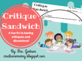 Critique Sandwich - Art Critique (Talk) for All Ages