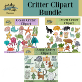 Critter Clipart Bundle - Ocean, Arctic, Desert [Jordy Mack