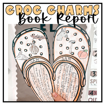 Preview of Croc Book Report - Novel Study or Independent Book Report Character Project