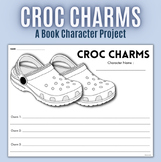Croc Charm Book Project - Interactive Book Character Project