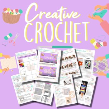 Preview of Crochet Project Design Folio | Family and Consumer Science | FCS | Textiles