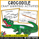 Crocodile Craft & Writing | Australian Animals, Aussie Animals