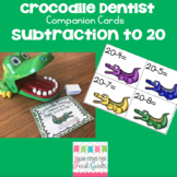 Crocodile Dentist Companion Cards- Subtraction to 20