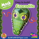 Crocodile Mask | Printable Craft Activity