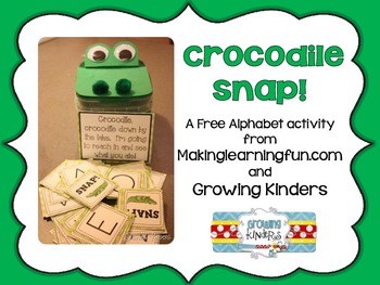 Preview of Crocodile Snap! {An ABC Game}