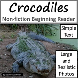 Crocodiles: Non-fiction animal e-book for beginning readers