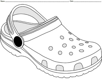 Crocs Printable Worksheet Templates by HenRyCreated | TPT