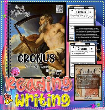 Preview of Cronus | God Of Time | Greek Mythology | Reading Comprehension Plus Answers