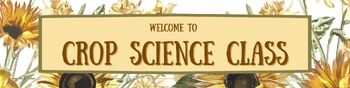 Preview of Crop Science Google Classroom Header