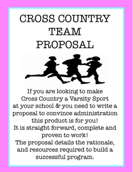 Preview of Proposal for a Cross Country Team