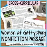 Women at the Battle of Gettysburg - Informational Text Rea