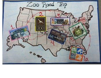 Preview of Cross-Curricular Road Trip Project