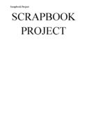 Cross-Curricular Scrapbook Project
