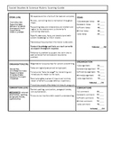 Cross Curricular Writing Rubric for Science and Social Stu