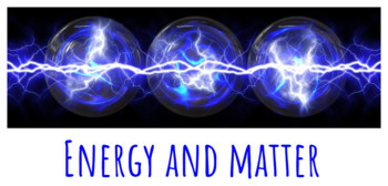 Preview of Cross Cutting Concept (NGSS) Energy and Matter Hyperdoc