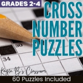 Cross Number Puzzles Grades 2-4