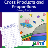 Cross Products and Proportions Coloring Activity - Differentiated