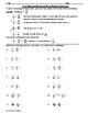 Cross Reducing Before Multiplying Fractions Worksheet - Teaching and