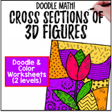 Cross Sections of 3D Figures | Doodle Math: Twist on Color