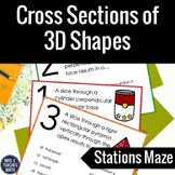 Cross Sections of 3D Shapes Activity  7.G.3