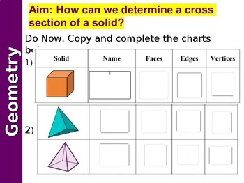 solids and their cross sections common core geometry homework answers