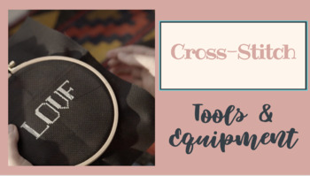 Preview of FACS Cross-Stitch Basics Video Family and Consumer Sciences Sewing