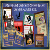 Marketing business conversation bundle  - for ESL adults