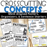 NGSS Crosscutting Concepts Posters Graphic Organizers