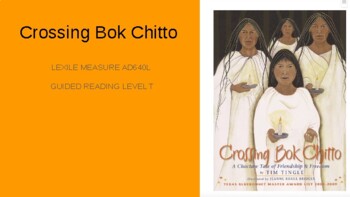 Preview of Crossing Bok Chitto- Into Reading Mod 4-GUIDED READING LEVEL T- FEBRUARY History