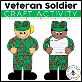 Veterans Day Craft Veterans Day Activities Army Soldier Cr