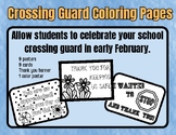 Crossing Guard Day February Coloring Pages Posters Cards Banner