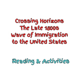 Crossing Horizons: The Late 1800s Wave of Immigration to t