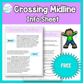 Preview of Crossing Midline Handout