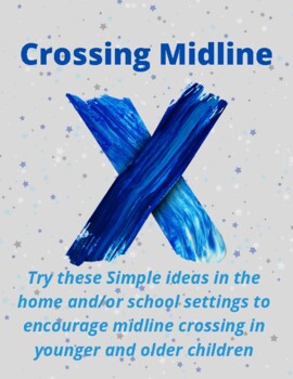 Preview of Crossing Midline: Simple Ideas (IEP, school, Early Intervention)
