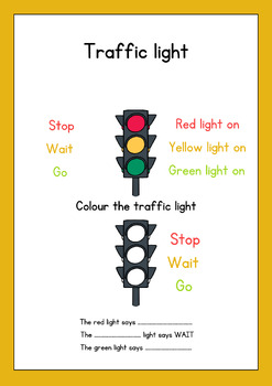 Crossing Street Road Safety Social Story Activities worksheet by Myteacher