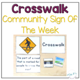 Crosswalk Sign - Community Sign Of The Week - Language Inf