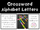 Crossword Alphabet Letters