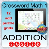 Crossword Math 1: Addition easier sums (BOOM distance learning)