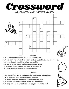 Crossword Part 1 by LearnBuddy TPT