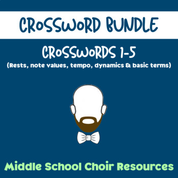 Preview of Crossword Puzzle Bundle (Sets 1-5)