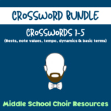 Crossword Puzzle Bundle (Sets 1-5)