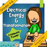 Science Crossword Puzzle Electrical Energy & Transformatio