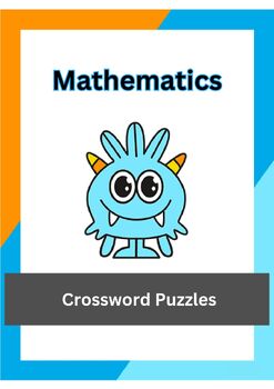 Preview of Crossword Puzzles Book No Prep Printable Worksheets