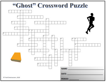 pac man ghost crossword